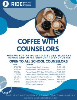 Coffee with counselors