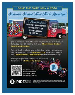 RIDE Food Truck Save the Date May 2024