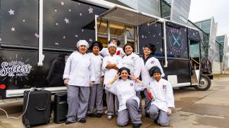 PCTA Food Truck students