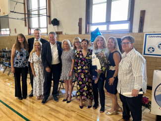 Milissa O'Neil named RI State Teacher of the Year - Group Photo